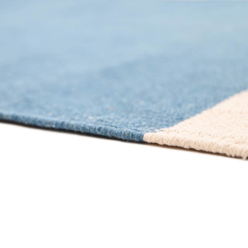 Tapis Contemporain Rectangle 100x150cm Lucia bleu colbert - 6