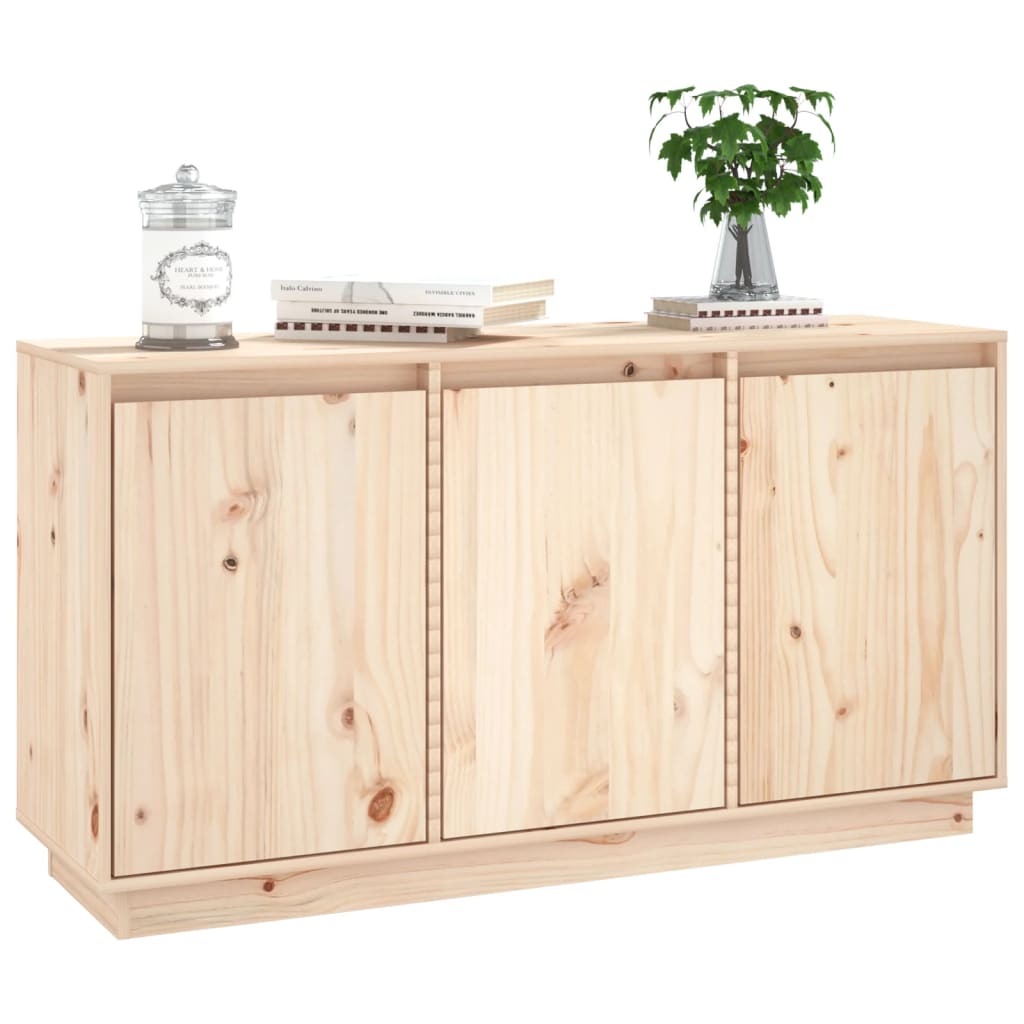 Buffet 111x34x60 cm Bois massif de pin vidaXL - 7