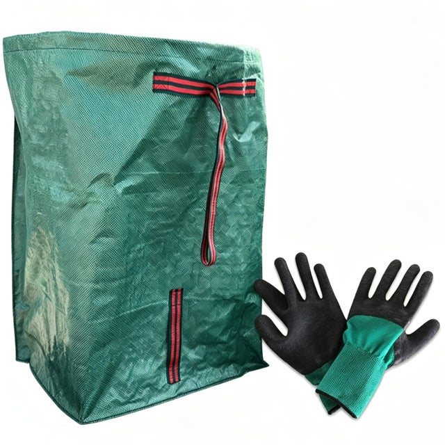 Ordeluxe 3x272L Sacs Jardinage Déchets Verts Résistants - Sacs Feuilles Avec Poignées 50kg