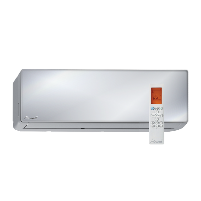 Climatiseur mural réversible HDMB Harmonia Miroir 2.6 kW WiFi intégré - AIRWELL - 7SP024034