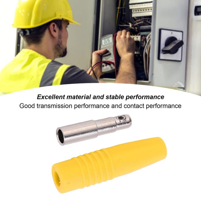 Spina A Banana Femmina 4mm - Connettore Dorato In Rame Per Elettronica Di Precisione - Foto 13