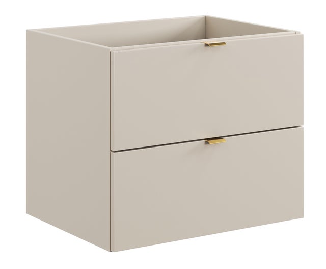 Meuble sous vasque à suspendre DALIA CACHEMIRE 60 cm