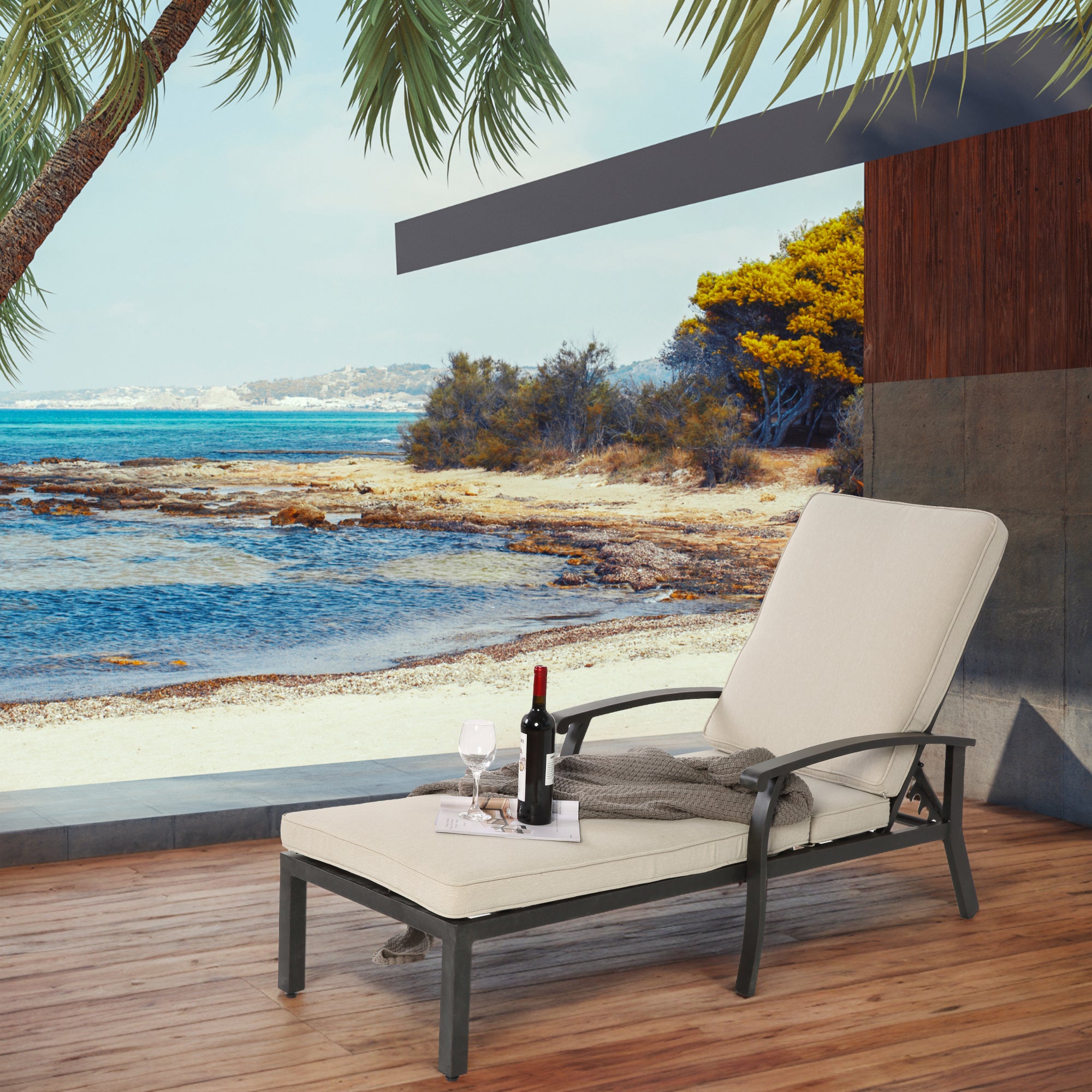 Gloovi Fauteuil Piscine Premium, Fauteuil Flottant Gonflable Adulte avec Porte-Gobelet Et Accoudoirs, Chaise De Relaxation Aquatique Résistante UV pour Piscine(La couleur de la pompe à air est attribu