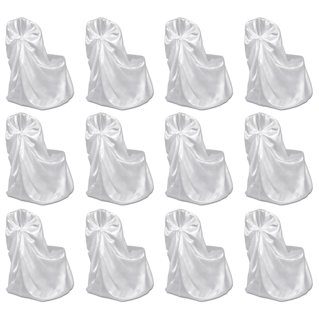 Maison Exclusive Coprisedia per Feste di Matrimonio 12 pz Bianca