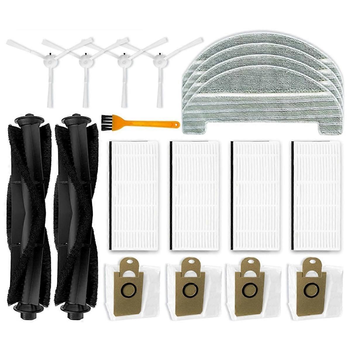 PièCe de Rechange Brosse Principale Brosses LatéRales Filtres HEPA Compatibles pour les