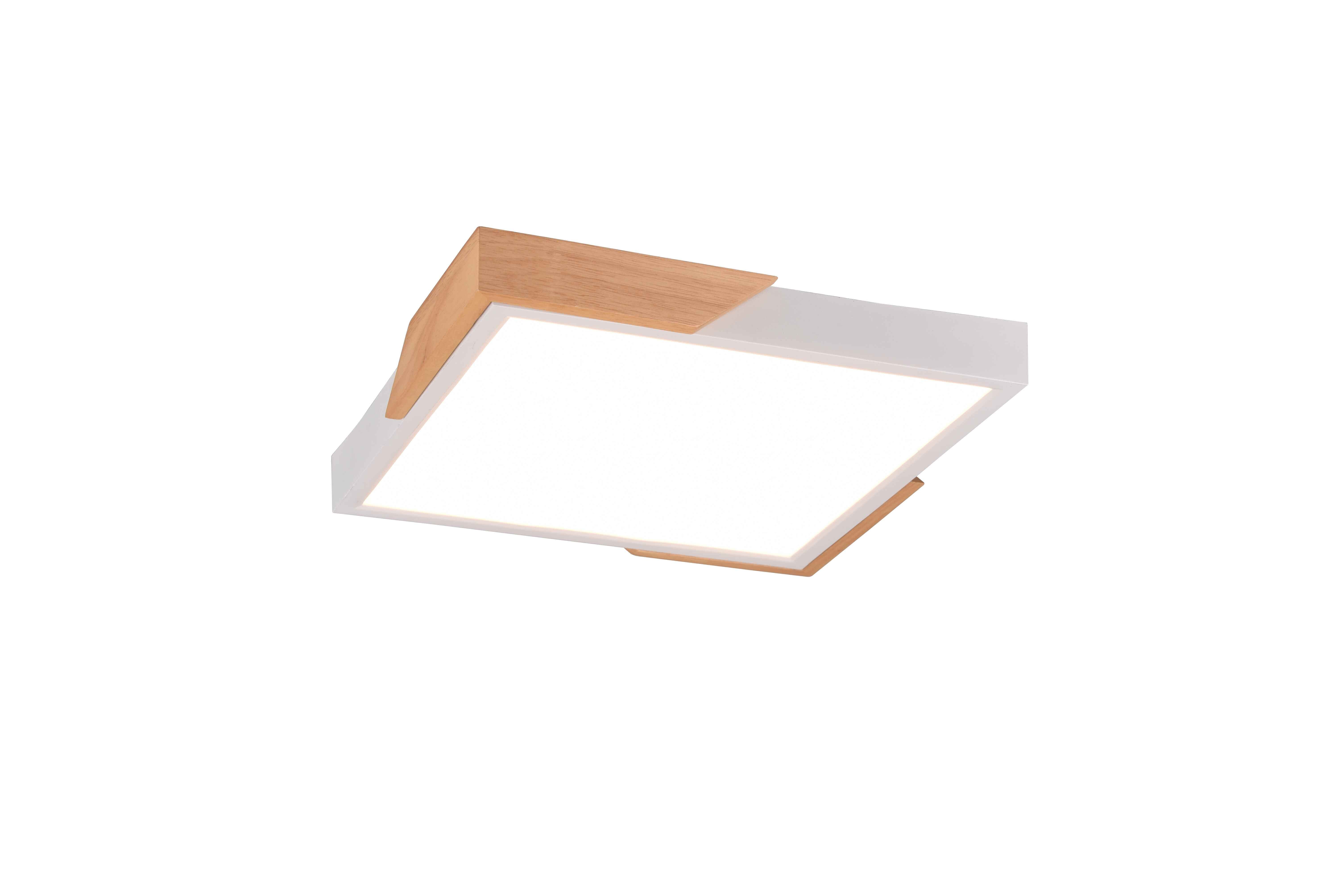 Plafon kwadratowy META LED 20W Ciepła biel 2400 lm biały wym: 3,5 x 31,5 x 31,5 cm IP20 RL