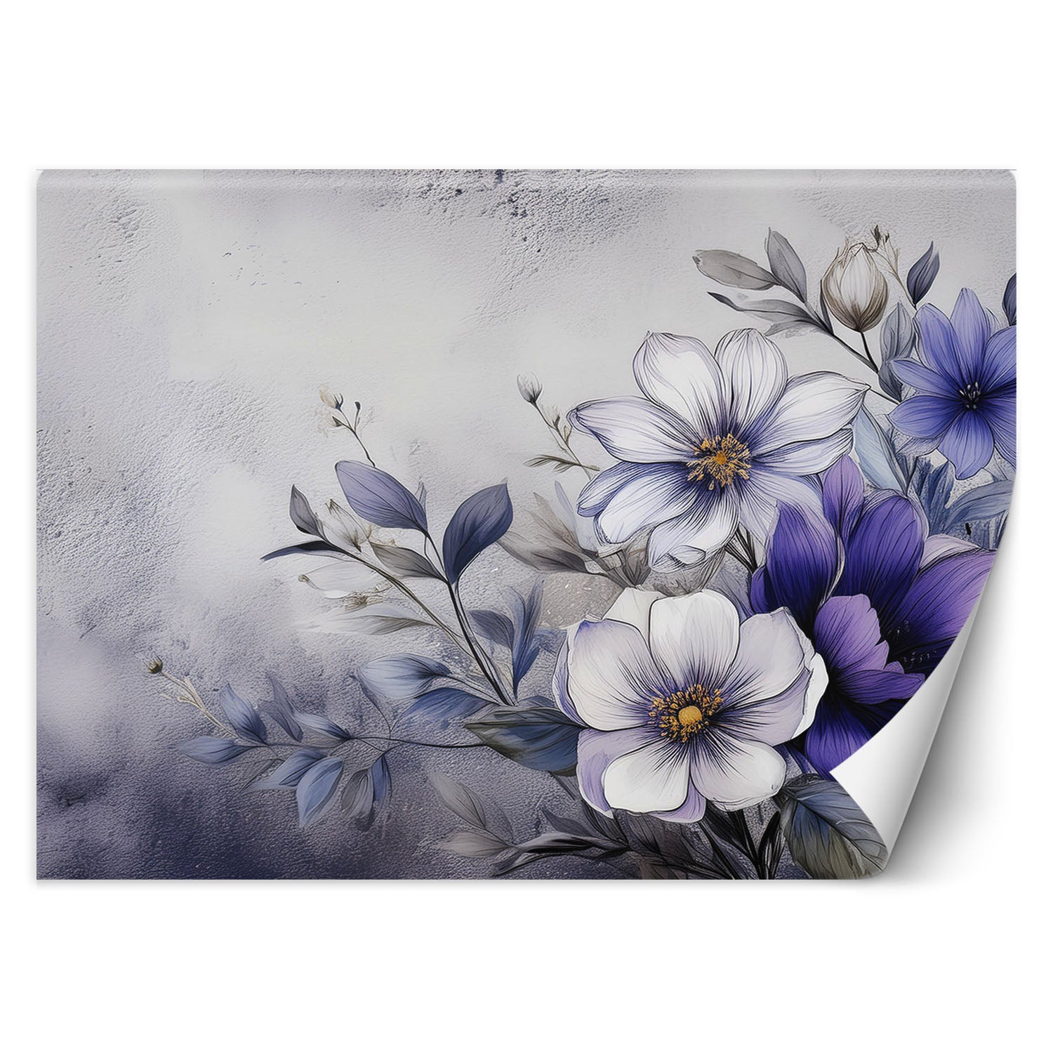 Fototapeta, Kwiaty Natura Fioletowy 350x245