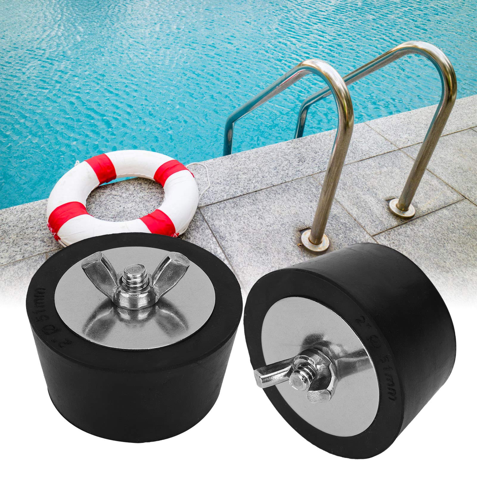 Tappo ad espansione da 100 mm per bagno e cucina a pozzetto sifone con