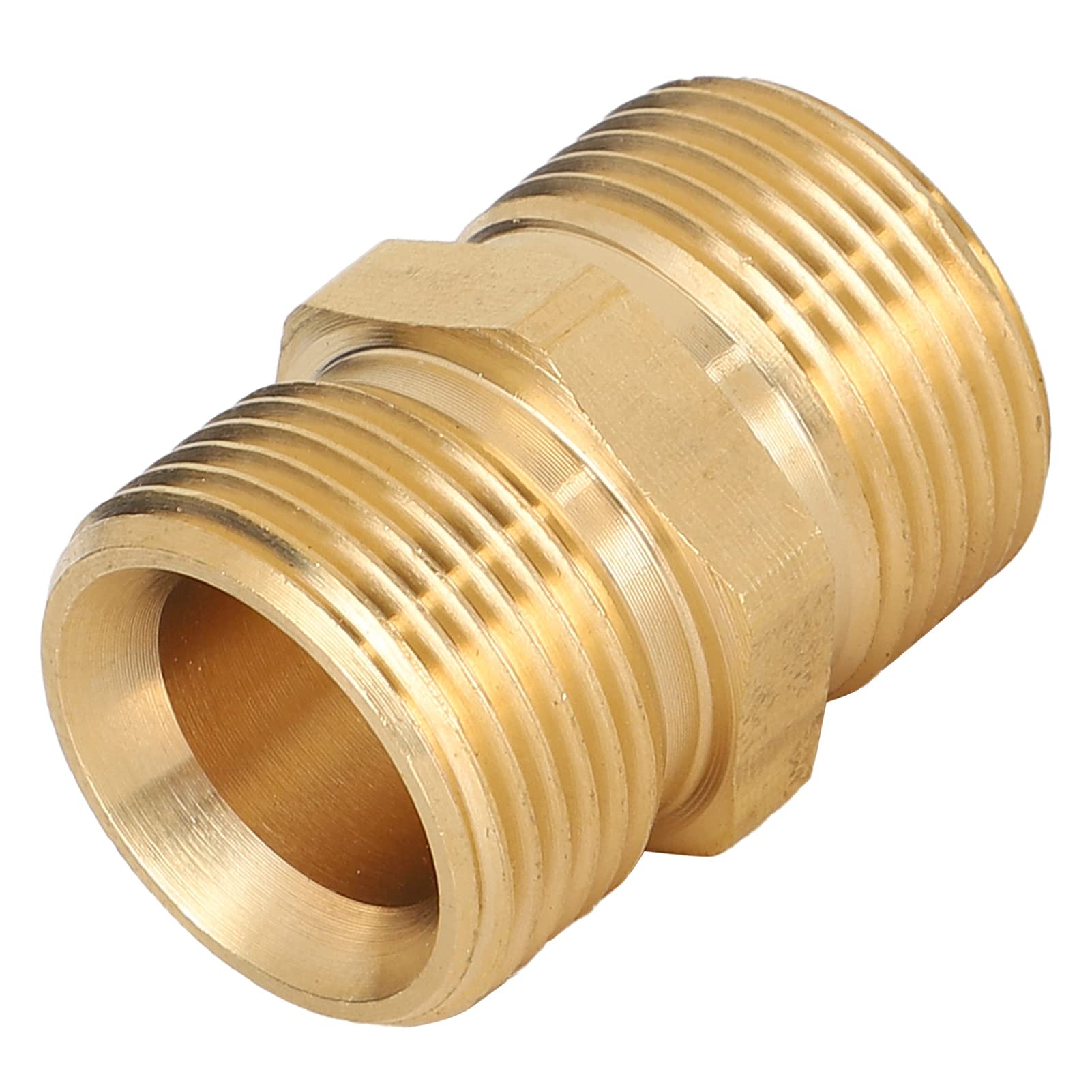 Adaptateur En Laiton M22 Filetage Mâle 14 Mm - Pour Nettoyeur Haute Pression, 5000 PSI, Antirouille