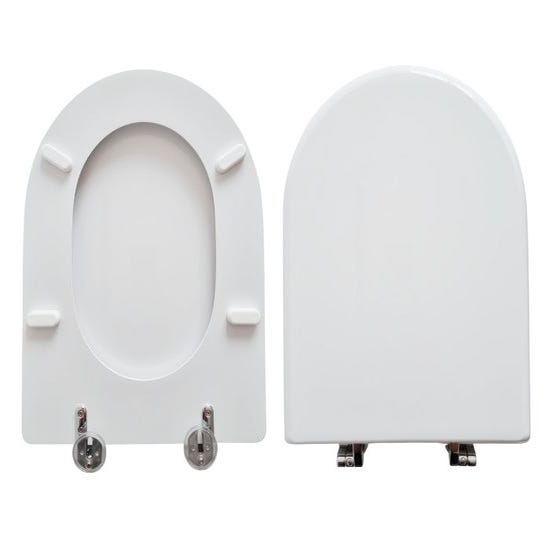 HYDRO HOME Copriwater Per Hatria Lotus - Plastica Termoindurente Bianco, Cerniere Regolabili, MADE IN ITALY