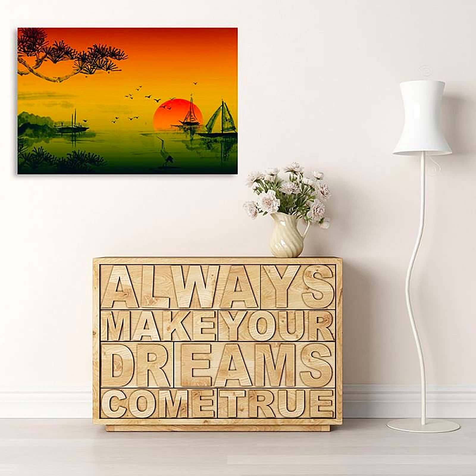 Tableau le paysage du japon 9 - 40 x 30 cm - 3