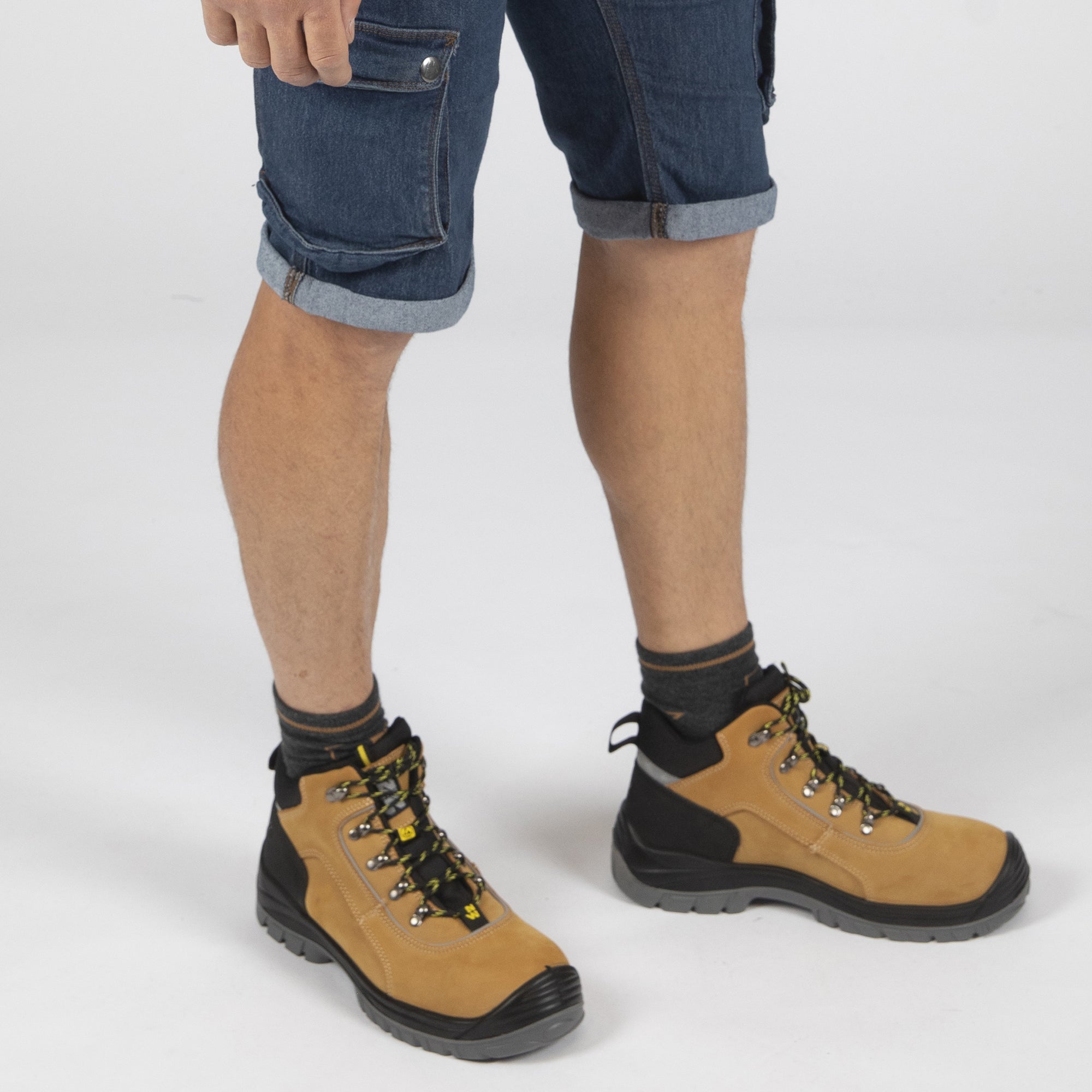 RYAN - CHAUSSURES MONTANTES DE SÉCURITÉ - 7016 Camel 40 - 4