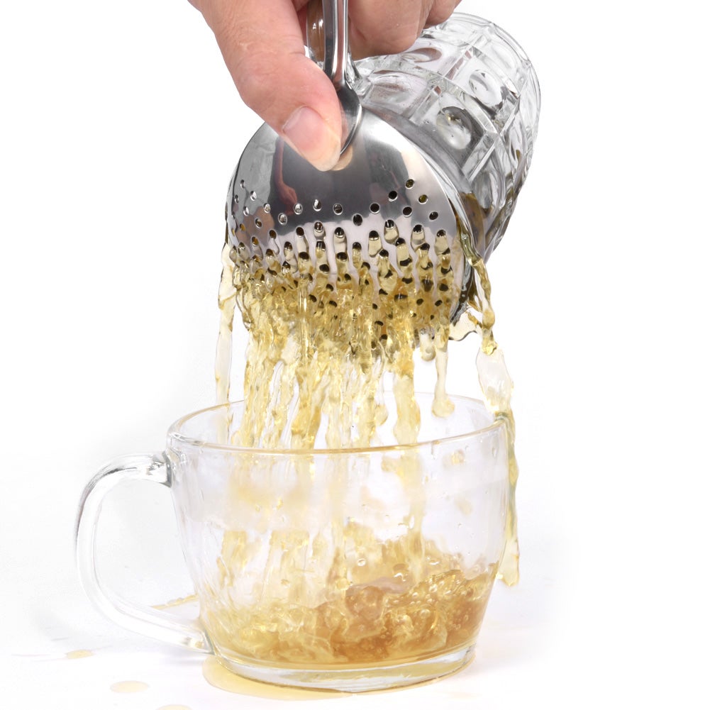 Cucchiaio Julep in acciaio inossidabile 304, colino per cocktail da bar - 4