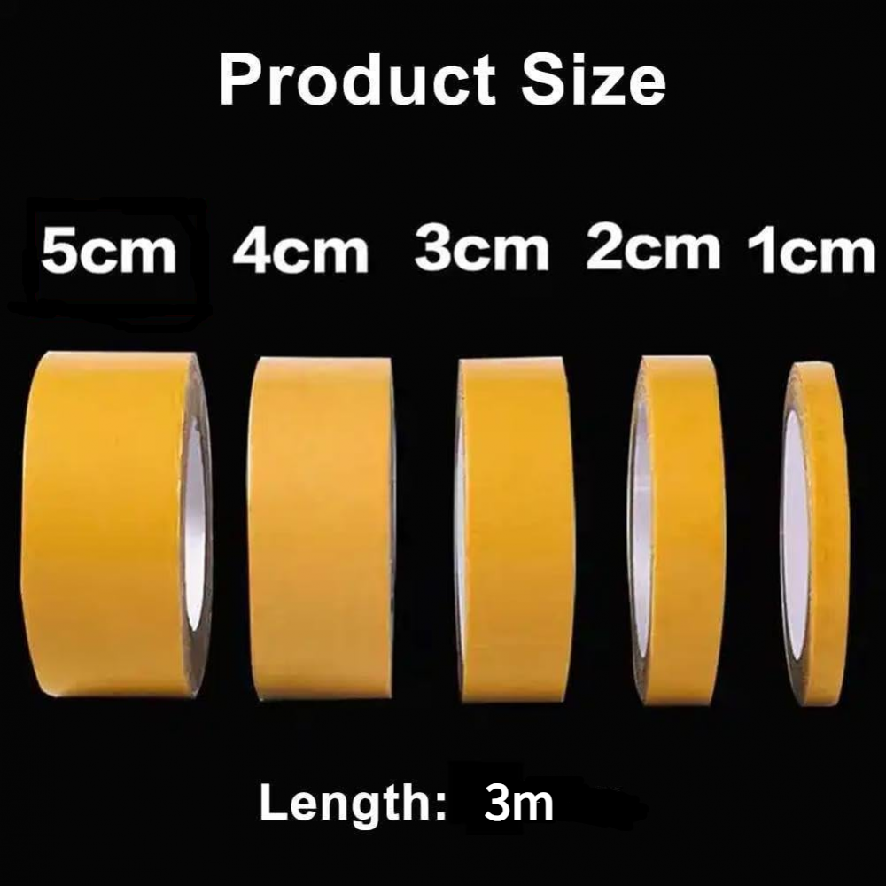 Mocna taśma dwustronna, taśma dywanowa, bez resztek kleju, odpowiednia do dywanów, drewna i podłóg (3*300 cm) - 4