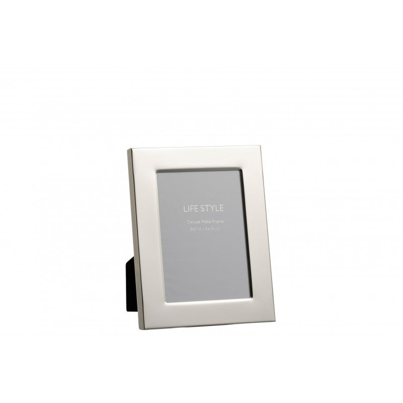 Cadre photo 13x18cm en métal argent 18x23x2.5 cm | Leroy Merlin