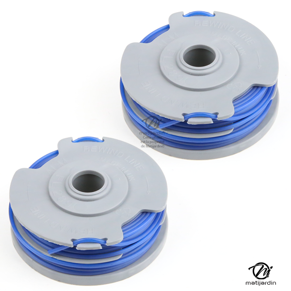 Bobineau de fil pour coupe-bordure et rotofil pour Flymo par 2 - 2