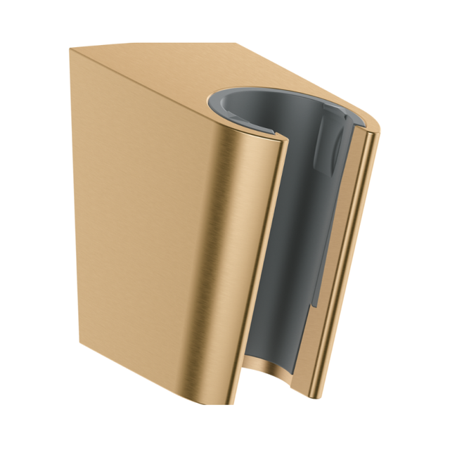 Support douchette mural HANSGROHE Porter'S Bronze brossé