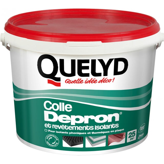 Colle depron et materiaux isolants