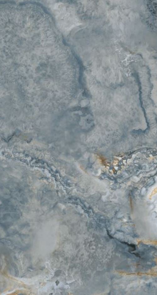 Carrelage sol/mur effet marbre bleu clair AGATE BLUE Full lappato int l.120 x L.60 cm CERALUX - 2