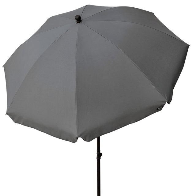 Parasol de jardin 240 cm protection UV30 gris Aktive Garden