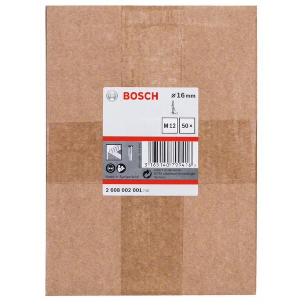 Zestaw kołków Bosch 50szt. 16 mm - 2608002001