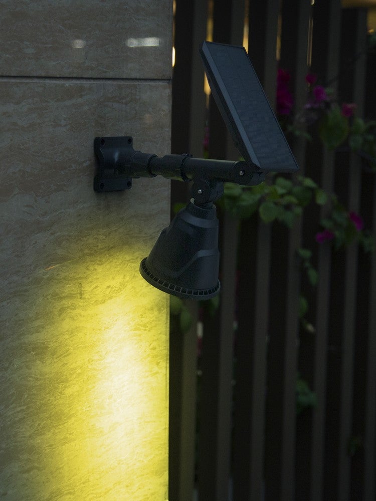 Spot Solaire Exterieur LED Iplux® Pro Performance 600 lumens - Durée de combustion 15 heures - 10