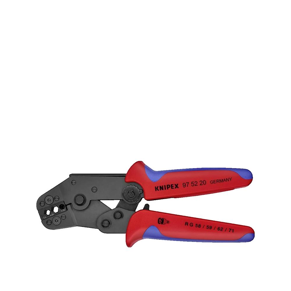 Zaciskarka Knipex ergonomiczna konstrukcja i precyzja do złączy koncentrycznych