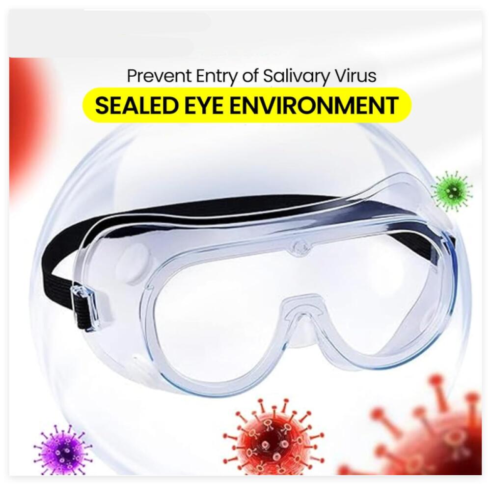 Lunettes de sécurité – Lunettes de protection anti-buée transparentes pour le travail, le laboratoire et le bricolage – Protection des yeux résistante - 4