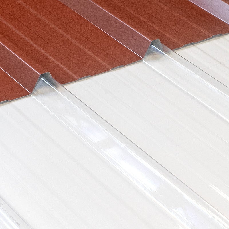 Plaque nervurée Polycarbonate translucide 2100x1000 mm AXEL® - 3