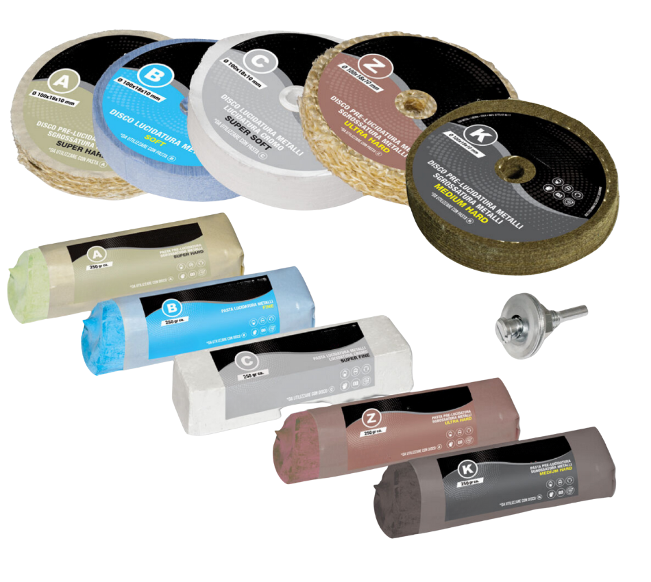 Lux Metal Disco Di Lucidatura Metalli Super Soft 250 Mm Dischi