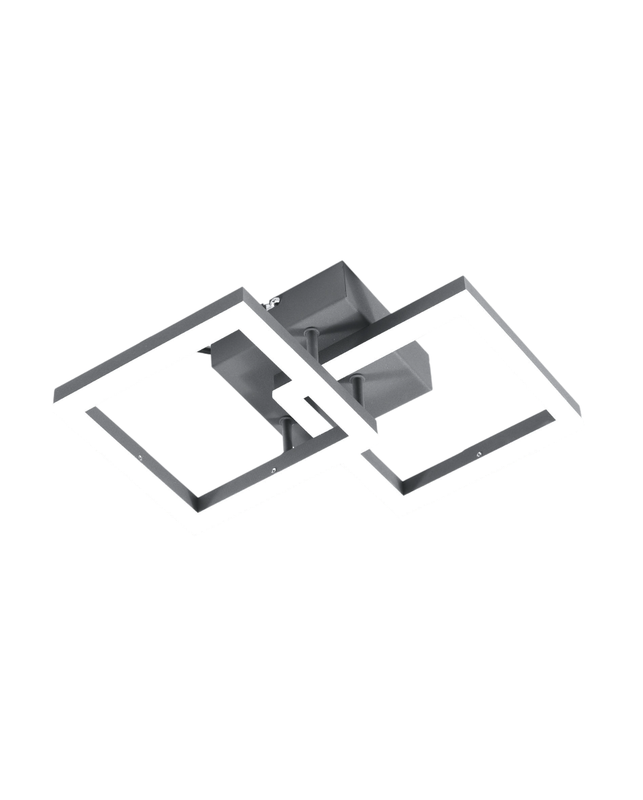 BARD nowoczesna lampa sufitowa LED 21W antracytowa 3394-28-282 Fabas Luce