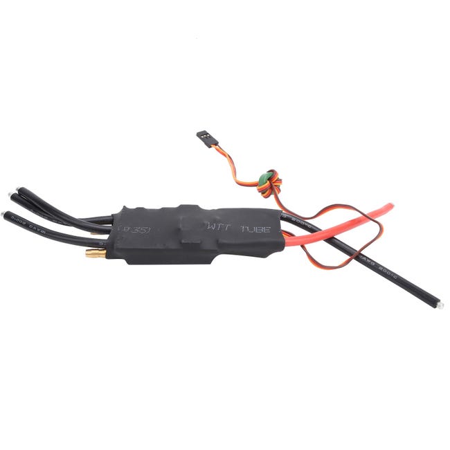 Contrôleur de Vitesse électrique RC, Composants électroniques Plug and Play Remplacement ESC sans Balai RC pour Bateau RC Contrôleur de Vitesse électrique RC, Composants électroniques Plug and Play Remplacement ESC sans Balai RC pour Bateau RC