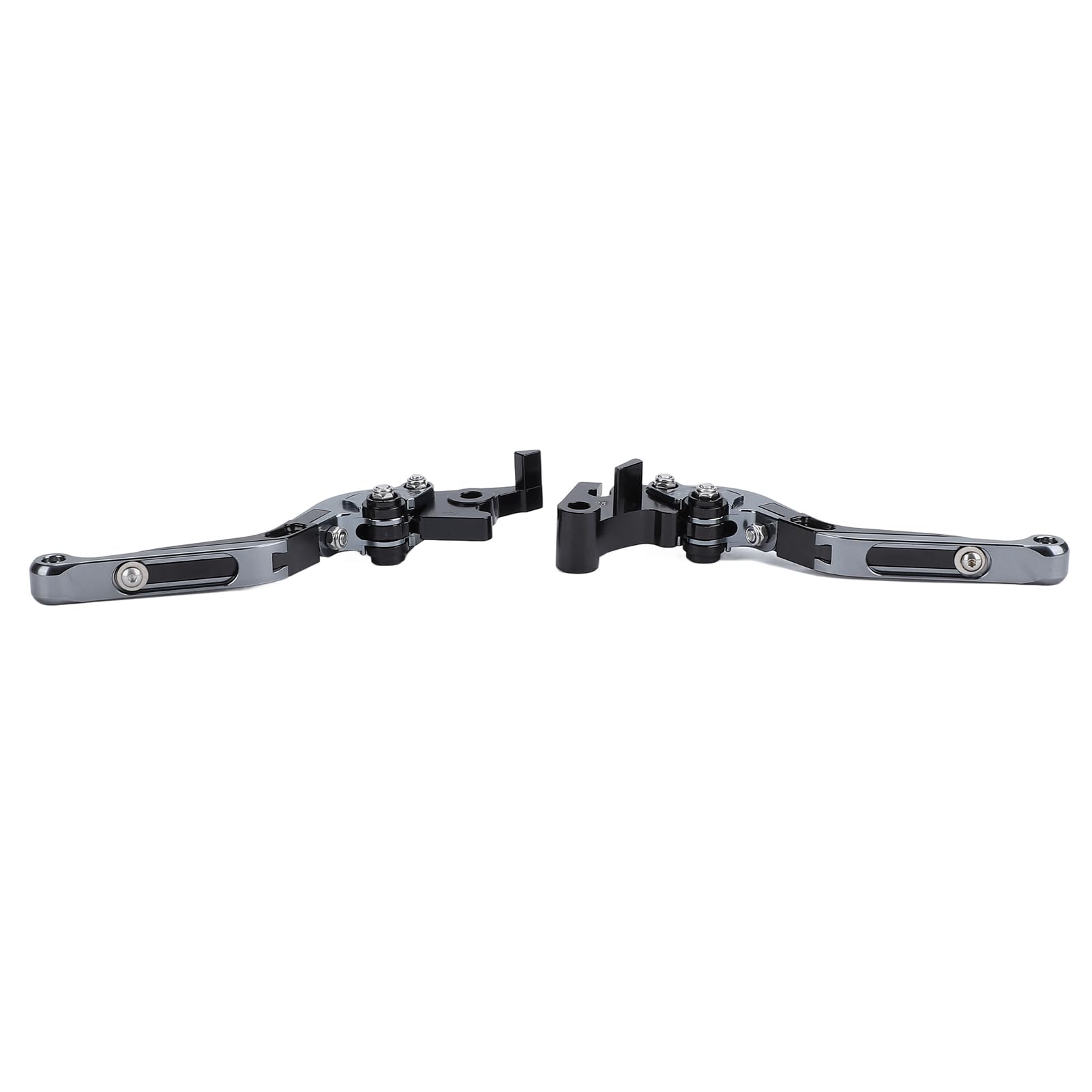 Paire de leviers de frein et d'embrayage de moto en alliage d'aluminium