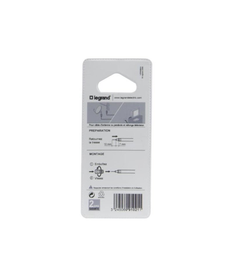 LEGRAND Fiches TV + fiches mâles type ''f' - 3