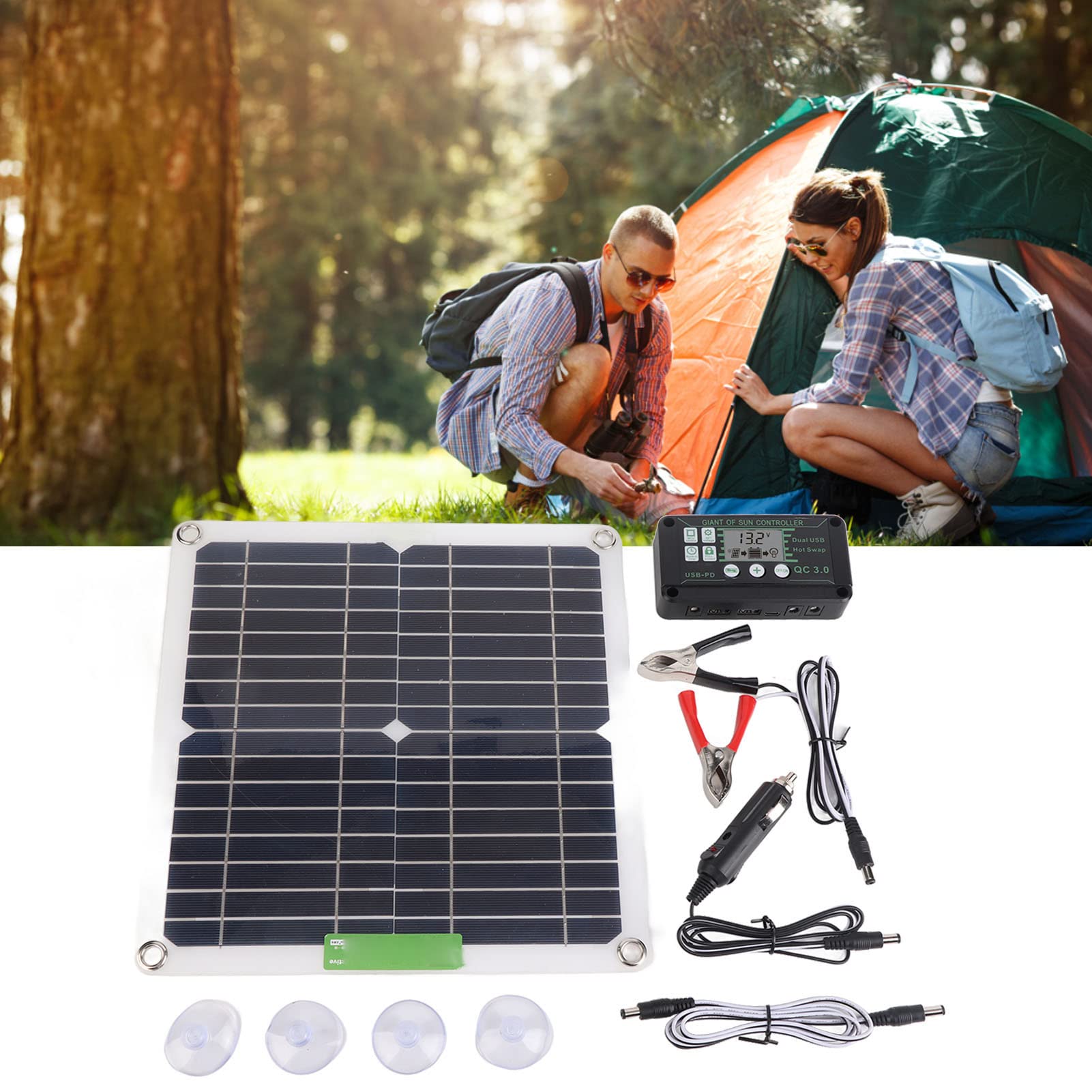 Mini Panneau Solaire 1W 3V - Panneau Solaire Bricolage Silicium Cristallin - Chargeur DIY Énergie Solaire