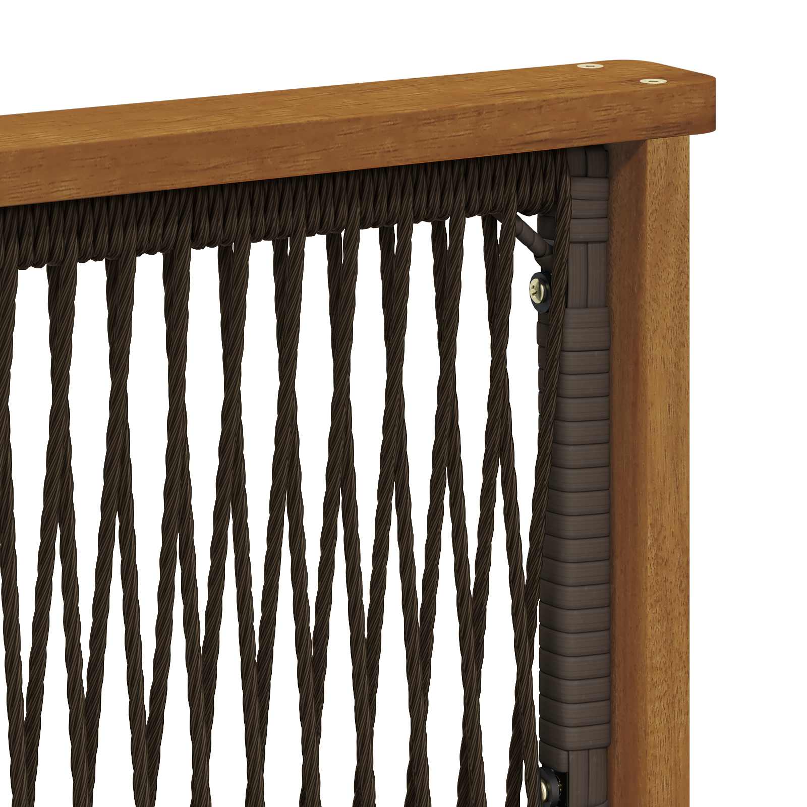Ensemble de canapés d'extérieur, 9 pièces, naturel et beige, pour la terrasse - 5