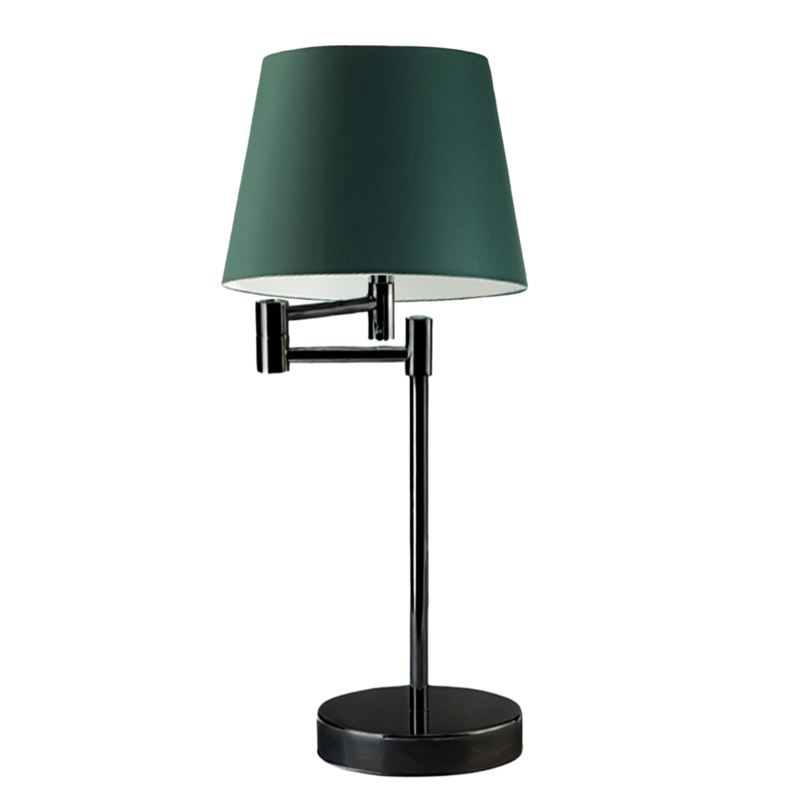 Lampka nocna przegubowa na biurko lampa biurkowa regulowana LED z abażurem stożek JUKON