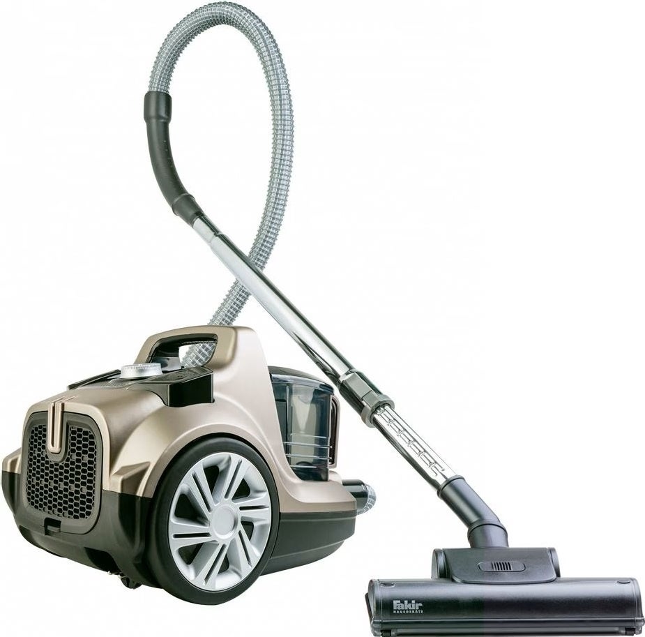 Aspirator fără sac Fakir Veyron Turbo Öko, 850W, 2.5 l, EPA, Acțiune 8 m, Turbo