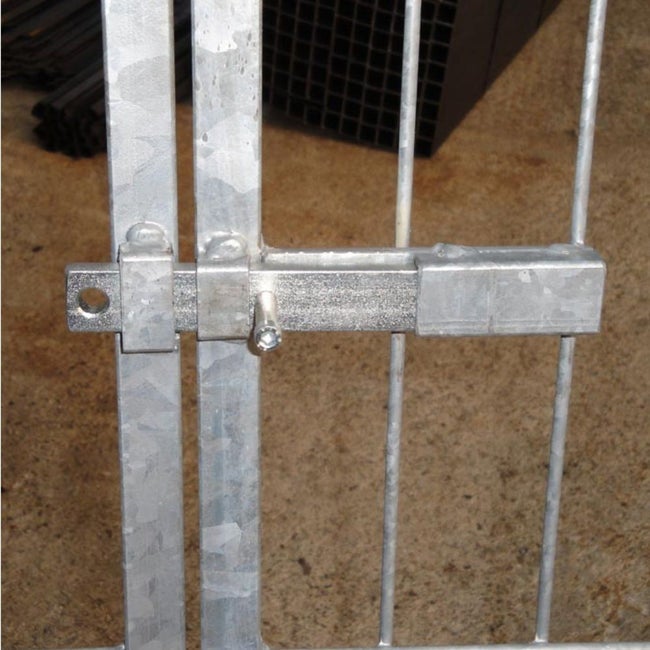 Box per cani da esterno coperto con zincatura elettrolitica da 300x300xh180 cm - 5