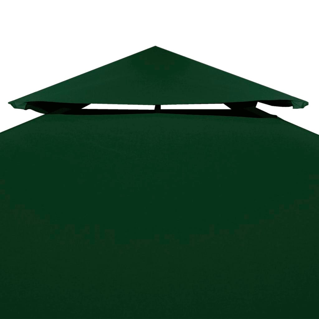 Maison Exclusive - Telo di Ricambio per Gazebo 310g/m² Verde 3x4m - 3