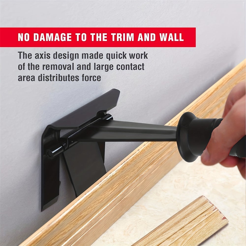 Outil de levier pour enlever les carreaux de revêtement de sol avec poignée ergonomique pour les armoires, les comptoirs et les sols - 2