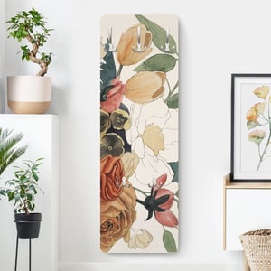 Appendiabiti Da Parete Theleft In Resina Rossa - Decorato A Mano, Portata Max 5 Kg - Foto 3