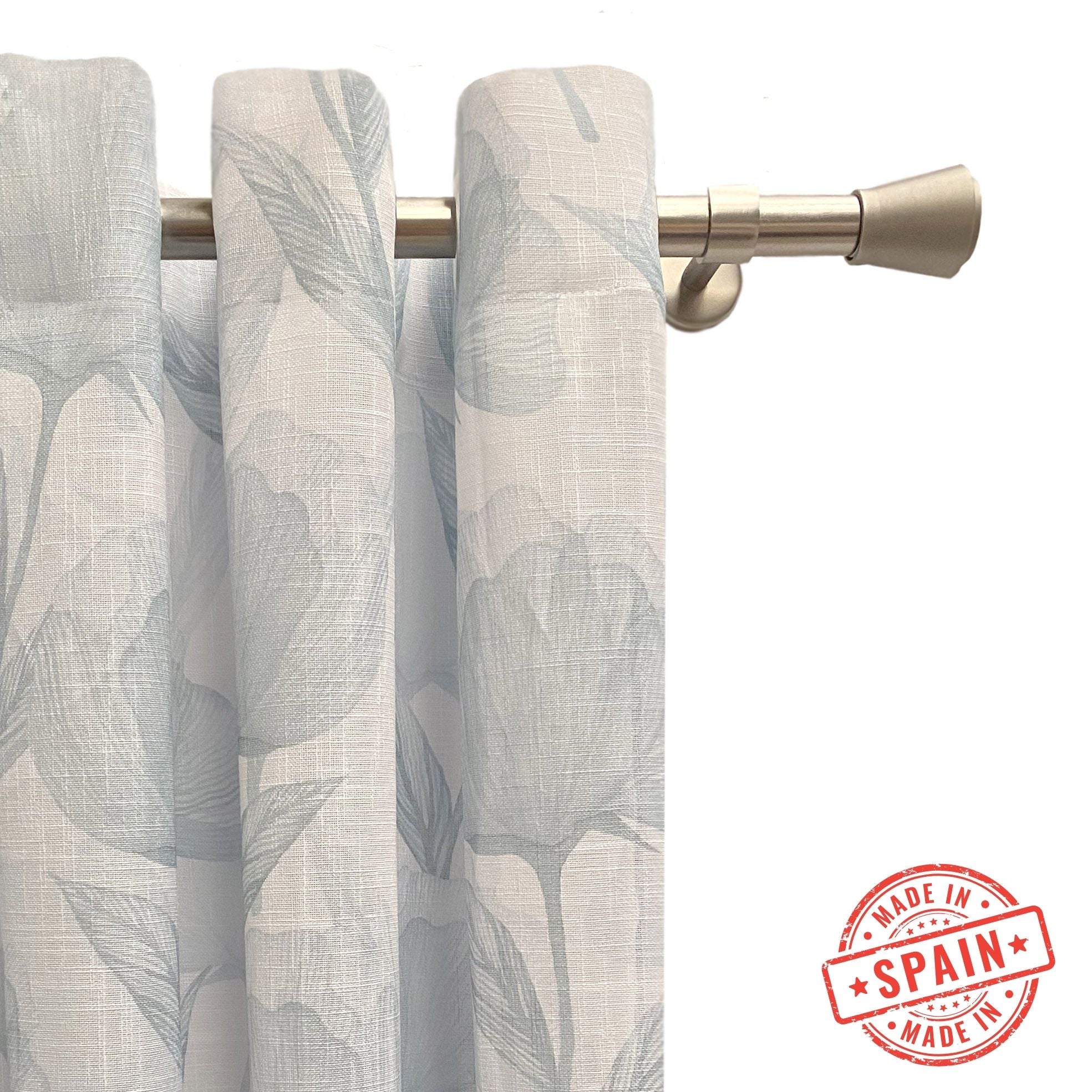Tenda Deko Trends Con 8 Occhielli, 245x150 Cm, Colore Naturale, Design Ondulato, Made In Germany - 2