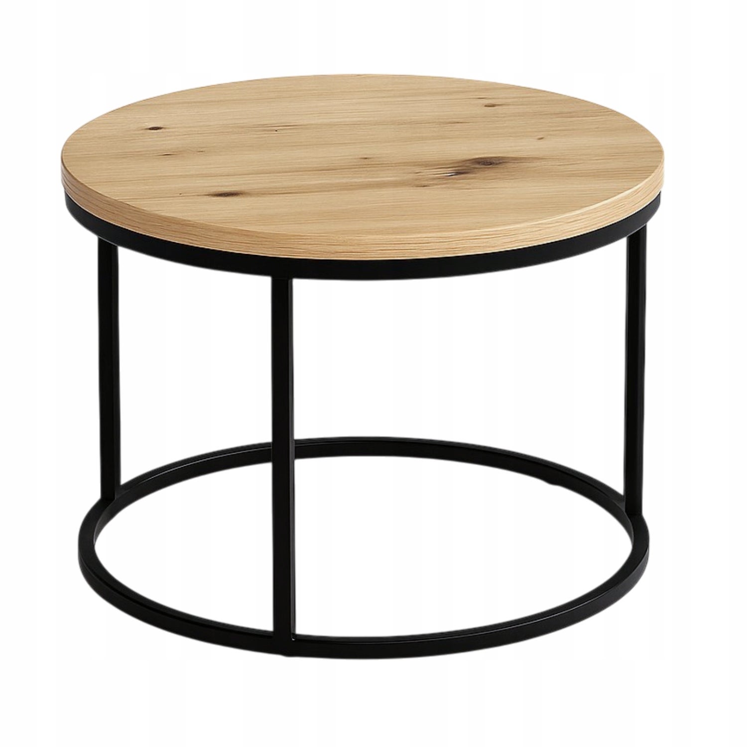 Stolik Kawowy ARTISAN 60 cm Metal Minimalizm Industrialny Styl SOFT LOFT