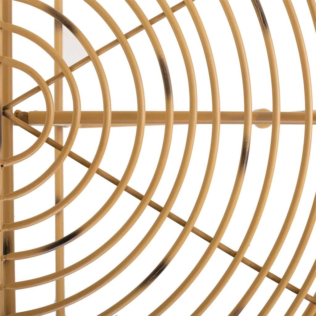 Entrée en fer forgé jaune 75x37x75h - 7