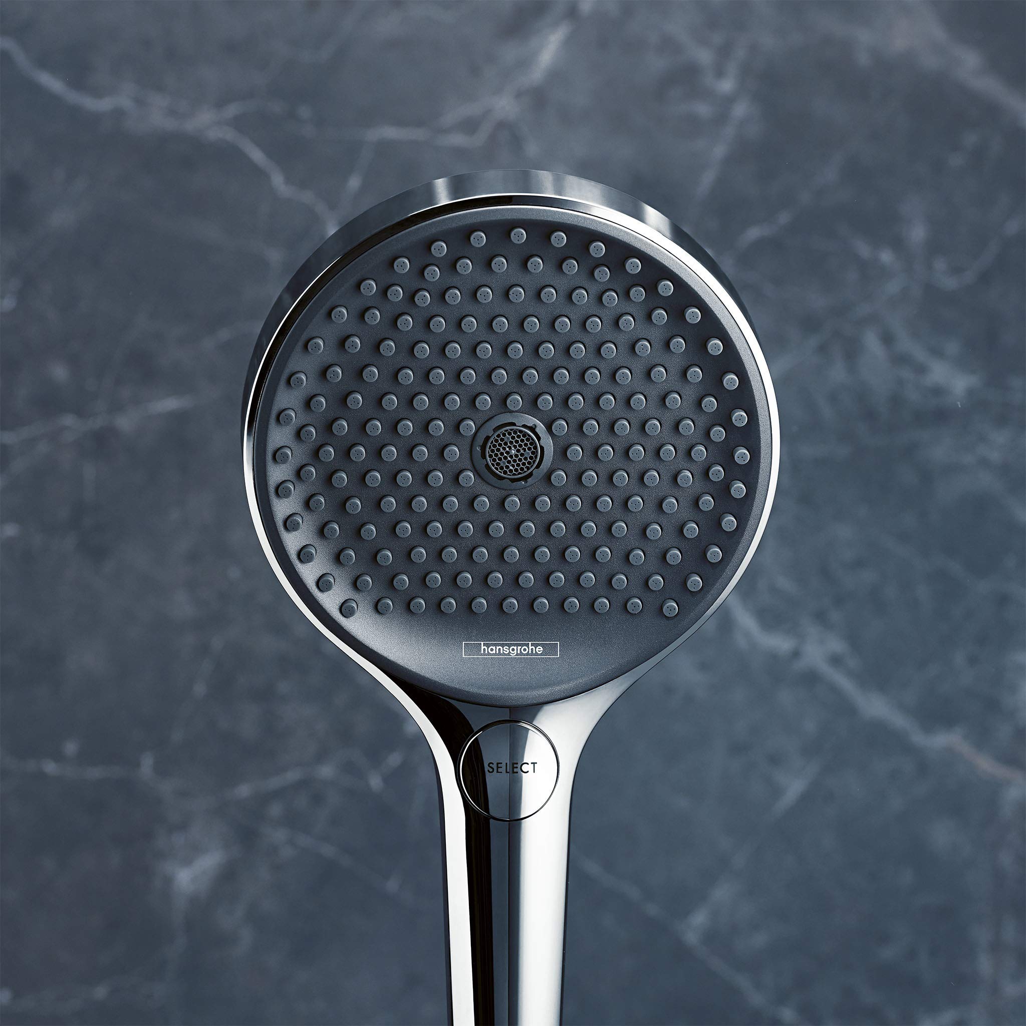 HANSGROHE Ensemble support mural et douchette 130 3jet avec flexible de douche 160 cm chromé Rainfinity - 6