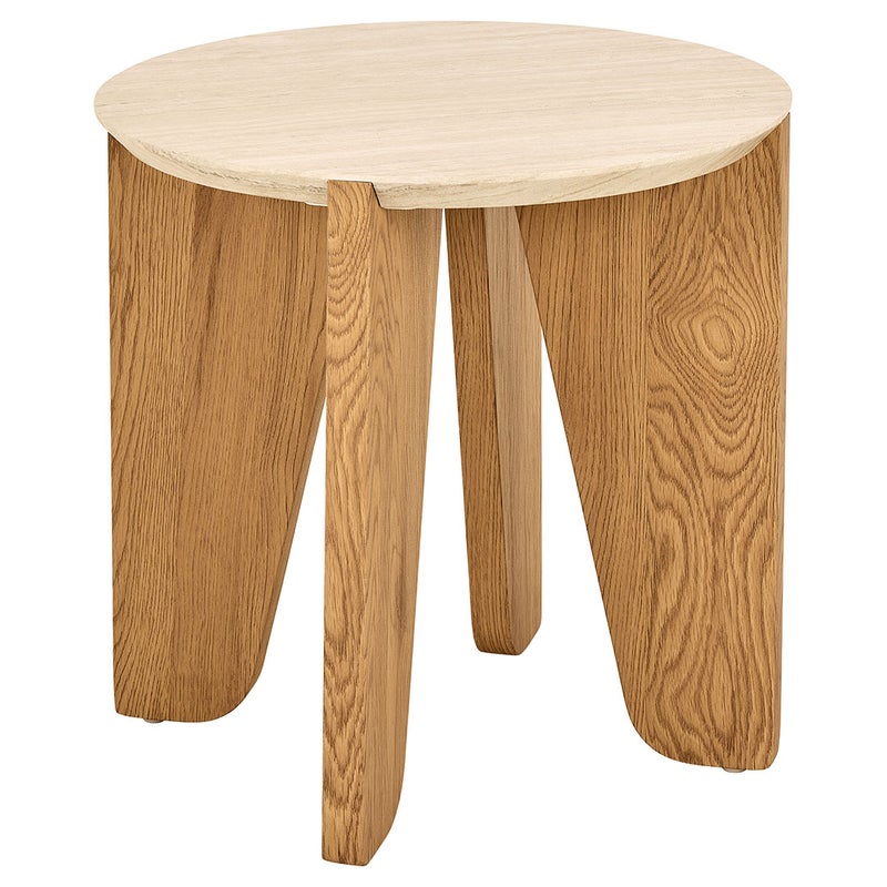 Dockland stolik narożny beżowy.