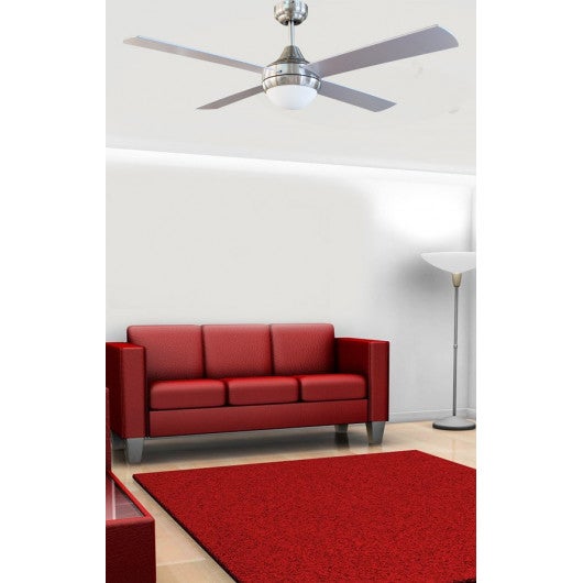 Ventilateur Sur Pied DOMAIR 40cm - 3 Vitesses, Oscillation, 3507 M³/h Débit D'Air - Blanc