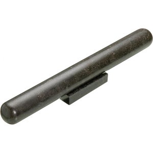 Mattarello In Marmo Con Supporto In Legno – Antiaderente, 30 Cm (Nero) - 3