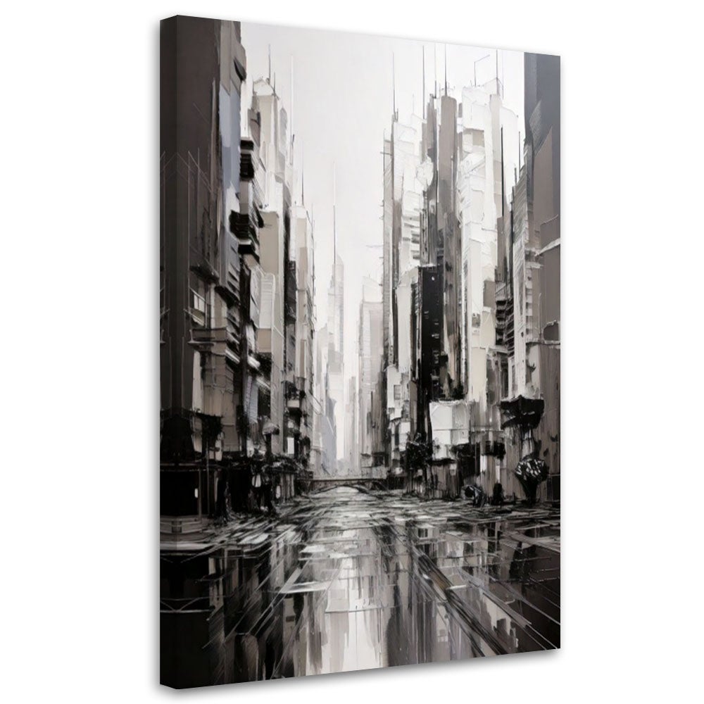 Obraz na płótnie, Miasto Architektura Miejski Pejzaż 60x90